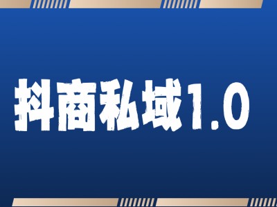 抖商服务私域1.0，抖音引流获客详细教学网赚项目-副业赚钱-互联网创业-资源整合-私域引流-黑科技软件-引流软件哲客网创