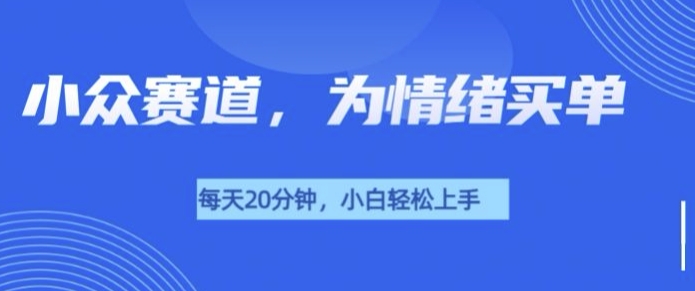 小众赛道，我的治愈系电子抱枕，让用户为情绪买单网赚项目-副业赚钱-互联网创业-资源整合-私域引流-黑科技软件-引流软件哲客网创